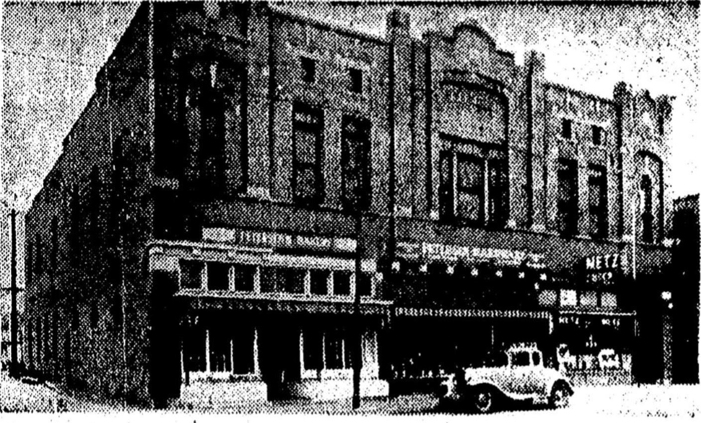 Vintage image of the exterior of Druid Hall